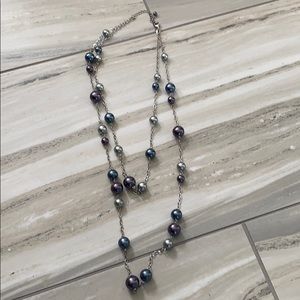 Lia Sophia Multi-Strand Beaded Necklace